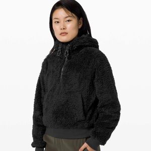 Lululemon - Oh So Sherpa Half Zip -  hoodie like new! Rare